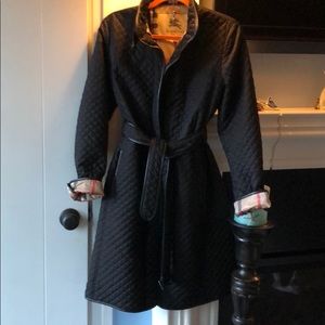 BURBERRY ‘Melinda’ Quilted Belted Coat! Exc Cond!